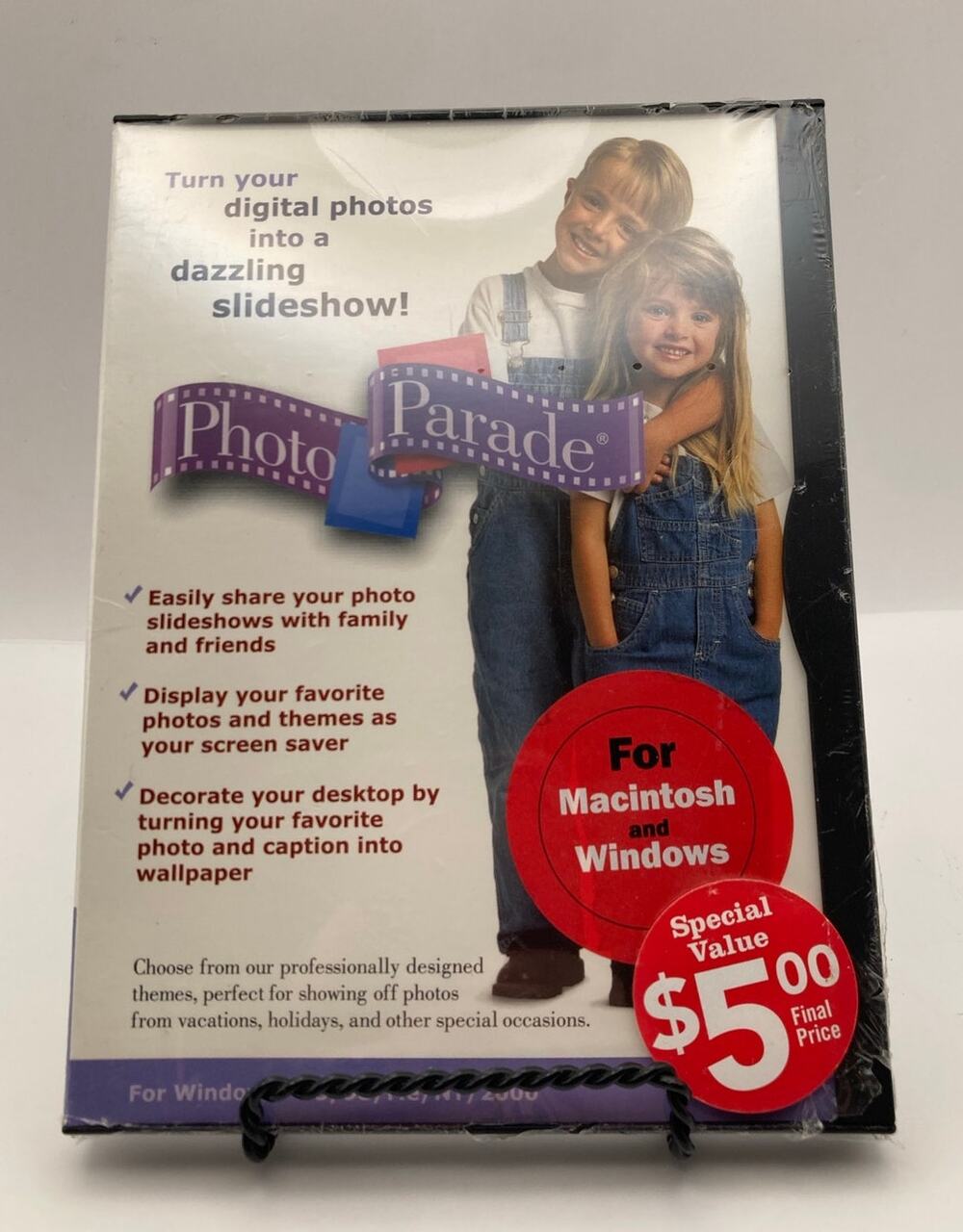 Photo Parade for Windows & Macintosh for Digital Photos New Sealed